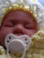 img 1 attached to Realistic 12 Inch Full Silicone Baby Doll - Lifelike Reborn Newborn Baby Boy Doll review by James Ssims