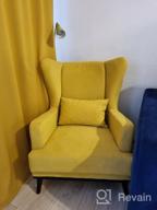 img 1 attached to 🪑 Modern Light Gray Armchair-Sofa: Oscar Zara 17" - Stylish Furniture Piece for Comfy Living Rooms review by Felicja Kwiatkowska ᠌