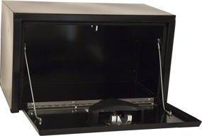 img 3 attached to 🔒 Black Steel Underbody Truck Box by Buyers Products with Paddle Latch - 18 x 18 x 24 Inch