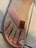 img 1 attached to Women'S Non-Slip Casual Thong Sandal Flip Flops By KuaiLu review by Andrea Allen