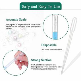 img 2 attached to 50 Pack 3Ml Plastic Transfer Pipettes Eye Dropper Moveland Pipettes Dropper