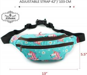 img 3 attached to Unleash Your Inner Unicorn With LParkin'S Stylish Women'S Waist Bag!
