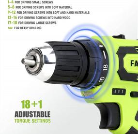 img 2 attached to Get The Ultimate DIY Experience With FASTPRO 175-Piece Cordless Drill Set And Home Tool Kit For Home Maintenance And Repairing Tasks