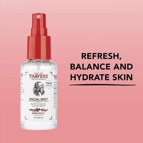img 3 attached to THAYERS Rose Petal Witch Hazel Alcohol-Free Facial Mist Toner - 3Oz