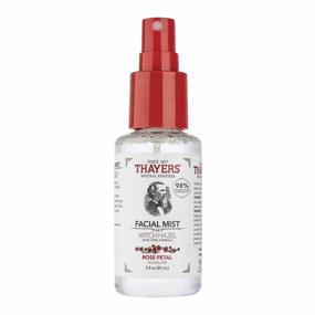 img 4 attached to THAYERS Rose Petal Witch Hazel Alcohol-Free Facial Mist Toner - 3Oz