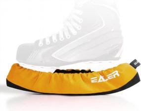 img 2 attached to Protective Skate Blade Covers For Hockey, Figure, And Ice Skates - EALER BDT100 Skating Soakers For Men, Women, Boys, And Girls, Ideal Christmas Gift For Kids And Adults