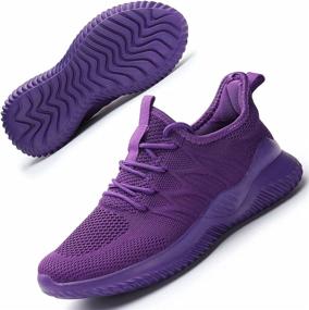 img 4 attached to Running Sneakers Lightweight Breathable Trainers Women's Shoes at Athletic