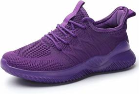 img 3 attached to Running Sneakers Lightweight Breathable Trainers Women's Shoes at Athletic