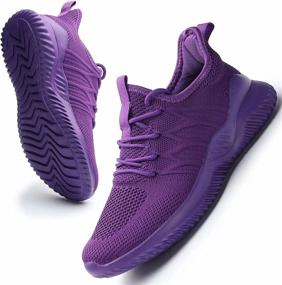 img 1 attached to Running Sneakers Lightweight Breathable Trainers Women's Shoes at Athletic