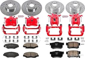 img 2 attached to Power Stop KC5389 1-Click Brake Kit: Улучшенная производительность с калипером для превосходной тормозной силы.