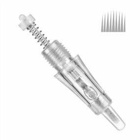img 4 attached to Pack Of 10 CHUSE C18 U9(0.2Mm) Disposable Needles For Permanent Makeup And Tattooing With Protective Packaging