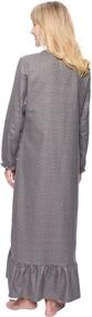 img 1 attached to Noble Mount Womens Premium Flannel Women's Clothing : Lingerie, Sleep & Lounge
