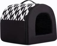 hollypet foldable sleeping checkered shelter logo