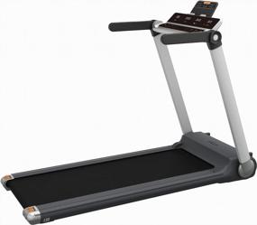 img 4 attached to ADVENOR Motorized Treadmill: 3.0 HP, 300 Lb Weight Capacity, 24 Preset Programs & Portable - Perfect For Indoor Fitness!