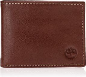 img 4 attached to Timberland Men's Leather Passcase Trifold Wallet - Accessory for Cards, Cash & Organization