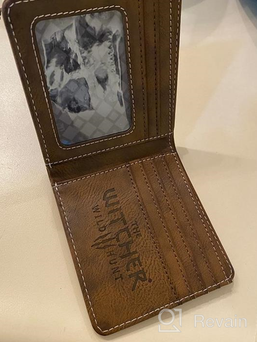 img 1 attached to Men's Accessories: 💼 JINX Witcher Medallion Bi-Fold Wallet review by Bob Taylor