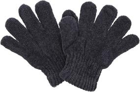 img 2 attached to Chenille Kids Gloves Warm Winter Girls' Accessories : Cold Weather