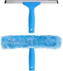 img 4 attached to 🧽 High-Quality Window Cleaning Set by MR.SIGA - Squeegee & Microfiber Window Scrubber, 10