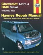 🚐 1985-1998 chevrolet astro & gmc safari repair manual: complete teardown & rebuild guide by haynes логотип