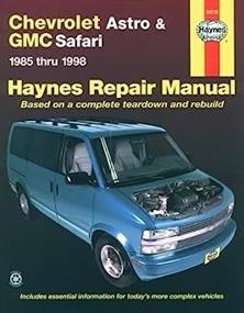 img 1 attached to 🚐 1985-1998 Chevrolet Astro & GMC Safari Repair Manual: Complete Teardown & Rebuild Guide by Haynes