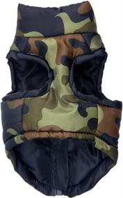 img 2 attached to 🐶 MaruPet Winter Waterproof Windproof Reversible Dog Vest Coat - Warm Down Jacket for Small to Medium Dogs (Not Recommended for Large Breeds)