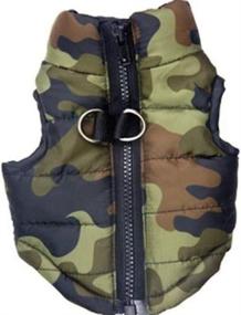 img 4 attached to 🐶 MaruPet Winter Waterproof Windproof Reversible Dog Vest Coat - Warm Down Jacket for Small to Medium Dogs (Not Recommended for Large Breeds)