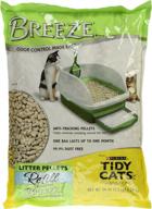 🐈 purina litter tidy cat breeze pellets: lightweight and efficient odor control with a 3.5 lb bag logo