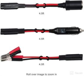 img 3 attached to SPARKING Cigarette Lighter Extension Battery