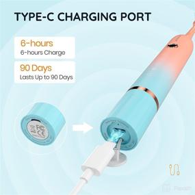 img 1 attached to 🪥 Rechargeable Mornwell Whitening Electric Toothbrush