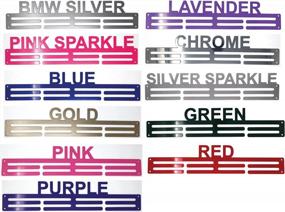 img 1 attached to Personalize Your Medal Display With SanDiegoMake'S 17" Hanger!
