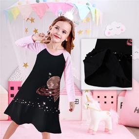 img 1 attached to VIKITA Toddler Dresses Sleeve LH5805 Girls' Clothing - Dresses