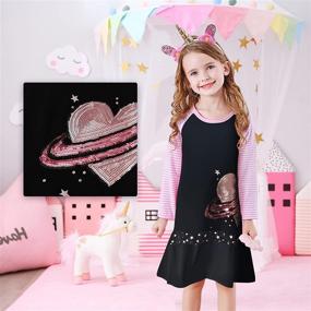 img 2 attached to VIKITA Toddler Dresses Sleeve LH5805 Girls' Clothing - Dresses