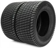 2 pcs 20x8.00-8 lawn & garden mower tires | 4pr load range b | tubeless turf tractor golf cart logo