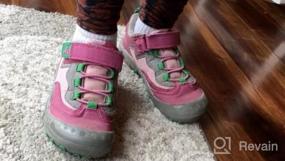 img 6 attached to Mishansha Boys Girls Hiking Shoes Kids Anti Collision Non Slip Sneakers Outdoor Trekking Walking Climbing Running