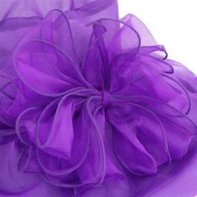 img 1 attached to Acecharming Womens Summer Kentucky Organza Women's Accessories via Special Occasion Accessories