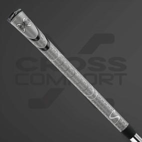 img 2 attached to Boost Traction & Swing Faster With SuperStroke Cross Comfort Golf Club Grip - X-Style Surface, Soft & Tacky Polyurethane.