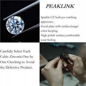 img 2 attached to 16G Titanium Crystal Labret Studs Earring Jewelry Internally Threaded Helix Tragus Cartilage Conch Monroe Lip Piercing Body Jewelery 6 8 10Mm