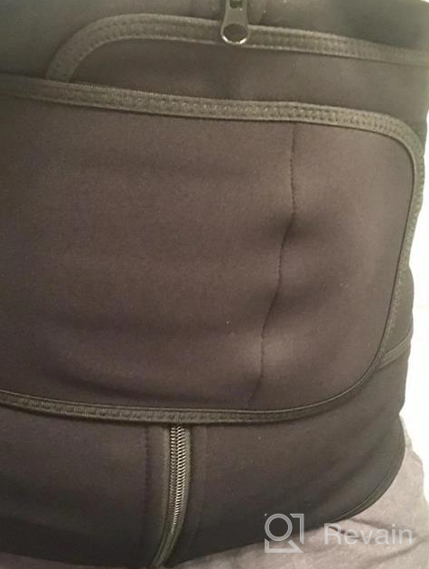 img 1 attached to Sauna Waist Trainer For Women - Tummy Cincher Body Shaper For Sweat And Weight Loss Workouts By CtriLady review by Chris Ledet