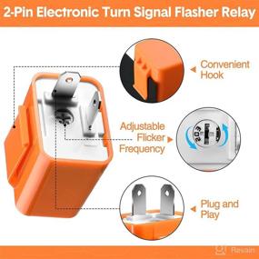 img 2 attached to Electronic Flasher Adjustable Motorcycle Indicator Replacement Parts