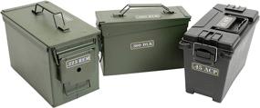 img 3 attached to Набор виниловых наклеек Aolamegs Ammo Can Наклейка Этикетка для банок Чехлы Коробки