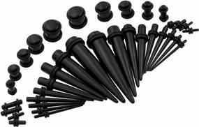 img 2 attached to 28-Piece Stainless Steel Taper And Tunnel Set With Multiple Styles And Sizes For Ear Stretching