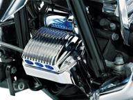 🏍️ enhance your harley-davidson touring motorcycle with kuryakyn 1547 regulator cover: chrome accent accessory (1997-2011) логотип