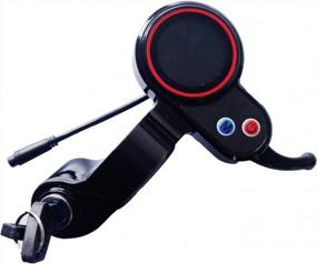 img 3 attached to 2-In-1 Display Thumb Throttle And Speedometer Control Panel With Manual Override & Keys For H5 Electric Scooter By EVERCROSS