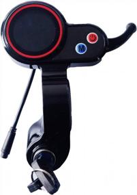 img 4 attached to 2-In-1 Display Thumb Throttle And Speedometer Control Panel With Manual Override & Keys For H5 Electric Scooter By EVERCROSS