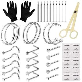 img 4 attached to Professional Piercing Kit: Premium Jewelry Supplies 💉 for Personal Care - Piercing & Tattoo Supplies