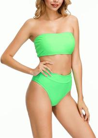 img 1 attached to 👙 Viottis Women's Removable Waist Swimsuit - Women's Clothing for Swimsuits & Cover Ups