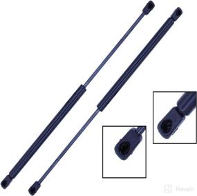 img 2 attached to 🚗 Tuff Support Rear Window Glass Lift Supports Set for 2008-2013 Toyota Highlander