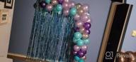 картинка 1 прикреплена к отзыву Mermaid Balloon Garland Kit With 121Pcs Including Mermaid Tail Foil Balloons And Light Blue Foil Fringe Curtain For Under The Sea Party Decorations - JOYYPOP (Silver Color) от Don Santos