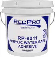 universal water-based rv roof glue - 8011 adhesive in 1 gallon container for rubber roofs logo