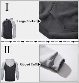 img 1 attached to Stay Cozy And Fashionable With DUOFIER Men'S Pullover Hoodies Featuring Kangaroo Pocket